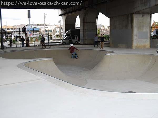 日本大阪滑板公园01